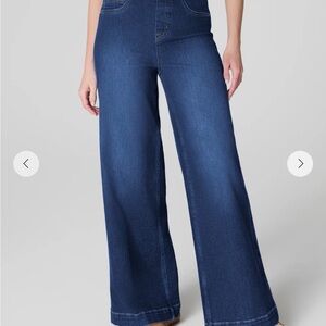 SPANX Dark Blue Flare Jeans